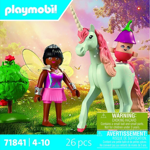Playmobil Zberateľský jednorožec Nebeská ruža s vílou