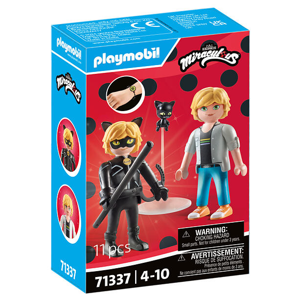 Playmobil Čarovná Lienka a Čierny kocúr: Adrien & Čierny kocúr