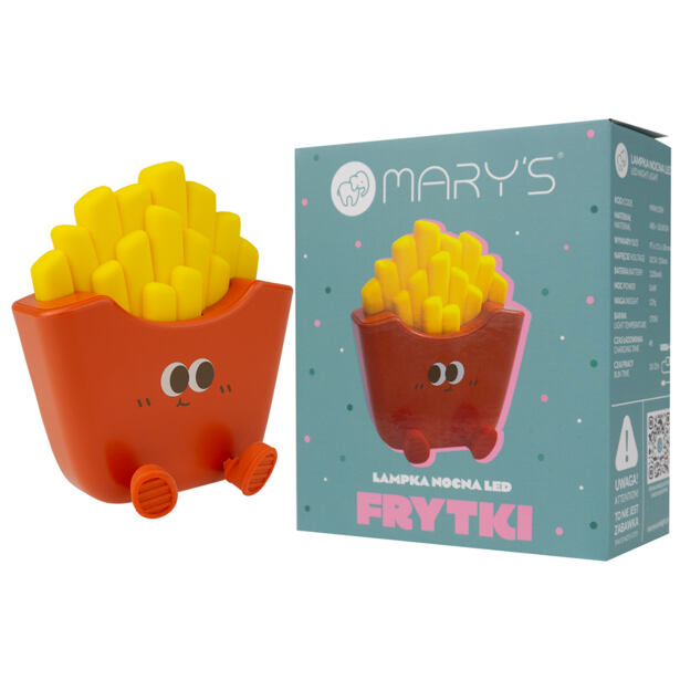 Mary's LED Silikonová noční lampička - hranolky
