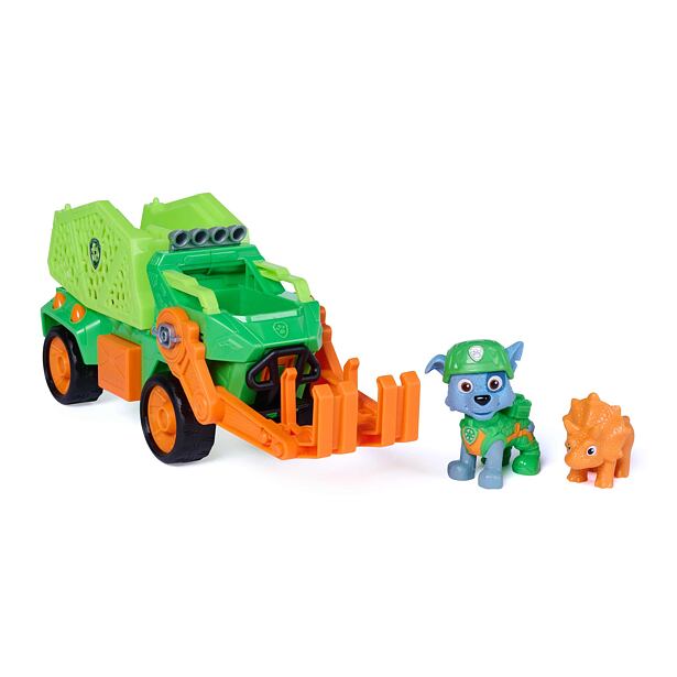 Vehicul de acțiune cu dinozauri Spin Master Patrula Cățelușilor Rocky
