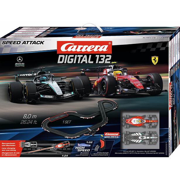 Carrera Autodráha D132 30051 Speed Attack