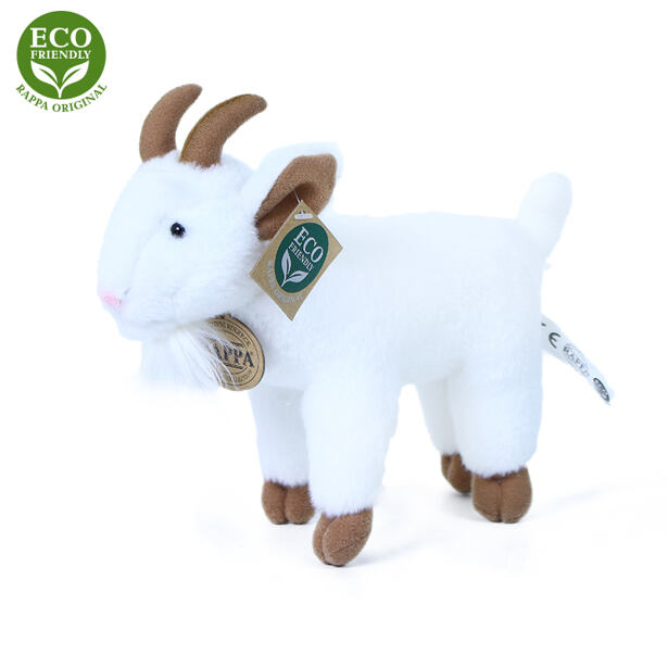 Rappa Plyšová koza stojící 20 cm ECO-FRIENDLY