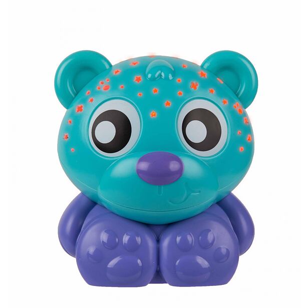 Playgro - Zaspávacia lampička medvedík s projektorom - zelený