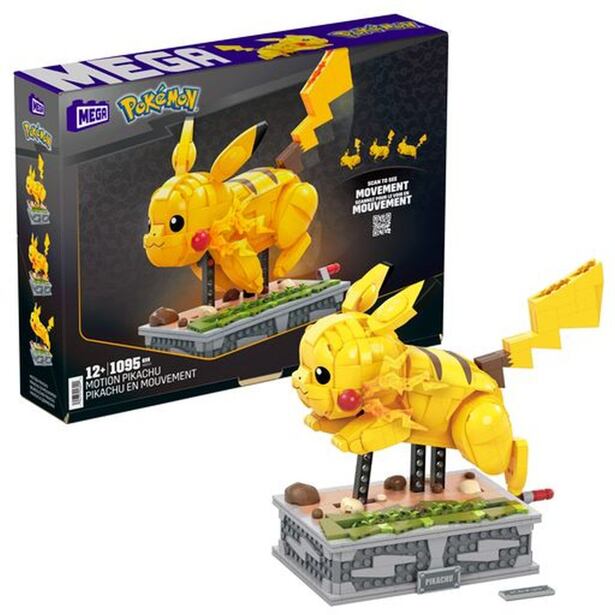 Mattel Mega Construx Pokémon - Sběratelský Pikachu