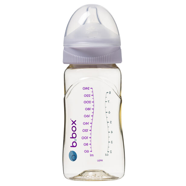 b.box Antikoliková dojčenská fľaša 240 ml - ružová