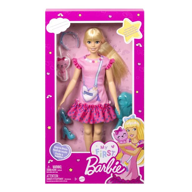Mattel Barbie Moja prvá Barbie bábika, viac druhov
