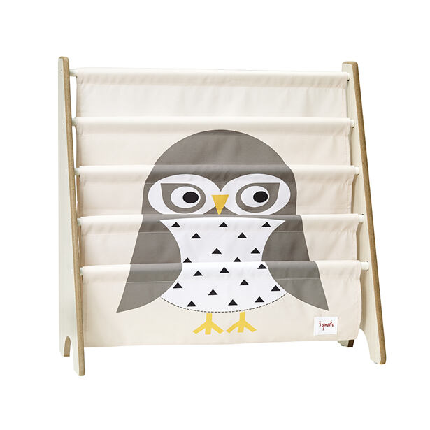 3 SPROUTS Stojan na knižky Owl