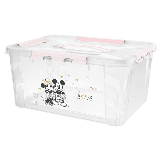Domáci úložný box Mickey & Minnie 15,3 l