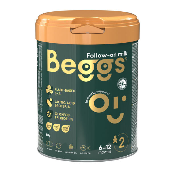 Beggs 2 pokračovacie mlieko (800 g)