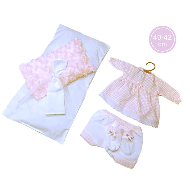 Llorens M740-42 oblečenie pre bábiku bábätko NEW BORN veľkosti 40-42 cm