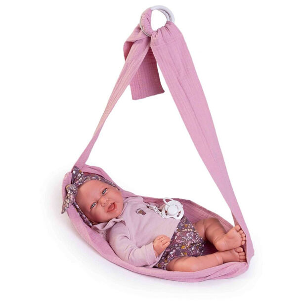 Antonio Juan 33352 CARLA - realistická bábika bábätko s mäkkým látkovým telom - 42 cm