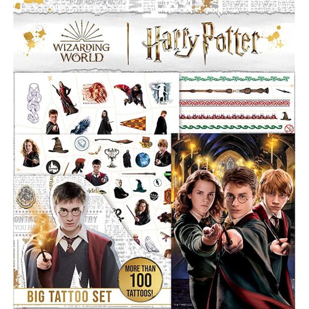 Jiri Models Veľký set s tetovaním Harry Potter