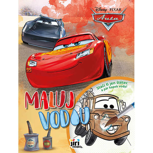 Jiri Models Maľuj vodou A4 Autá