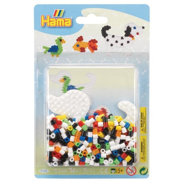 Hama Zažehľovacie korálky MIDI Korálkový set Psík