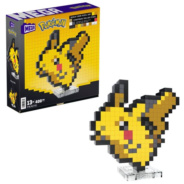 Mattel Mega Construx Pokémon Pixel Art - Pikachu