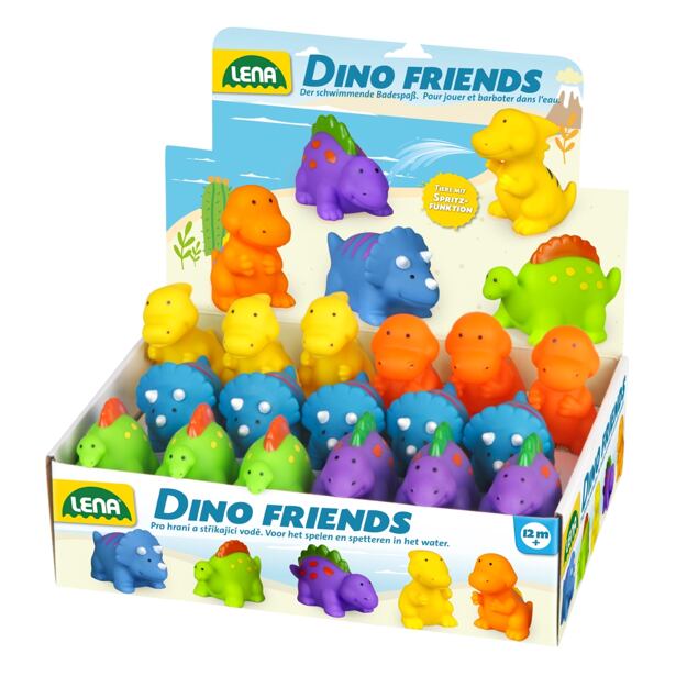 Lena Striekajúce zvieratká, dinosaury