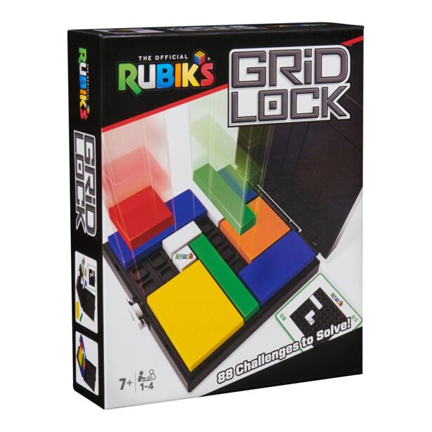 Spin Master Rubik’s Rubikova kostka Logická hra Gridlock