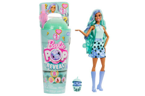 Barbie Pop reveal Barbie bubble tea - Zelený čaj