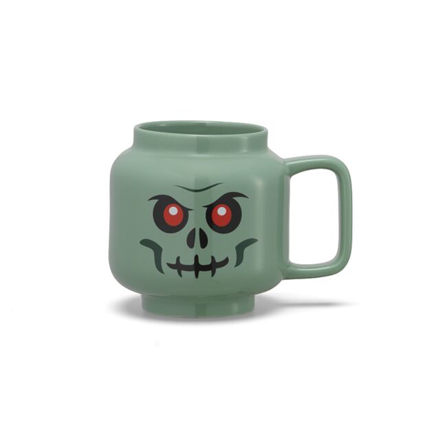 LEGO Keramický hrnček 255 ml - zelený kostlivec