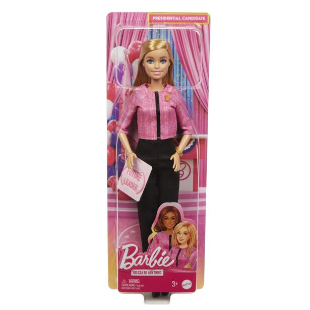 Mattel Barbie Lídryně budoucnosti - Barbie v kalhotovém kostýmku