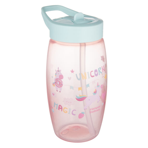 Canpol babies Lahev se sklápěcím pítkem Unicorns 400ml