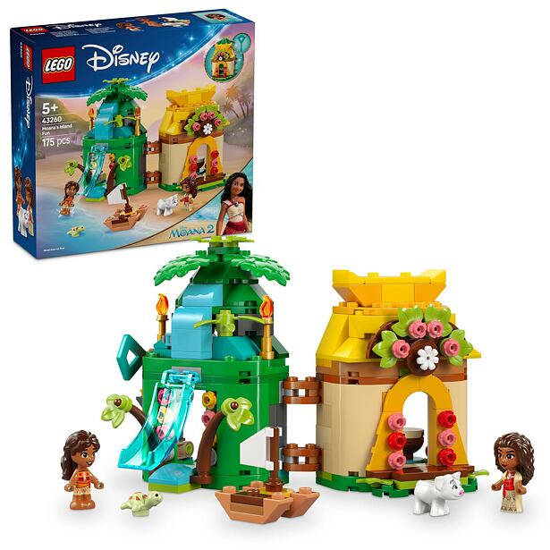 LEGO® Disney Princess 43260 Vaiana a zábava na ostrove