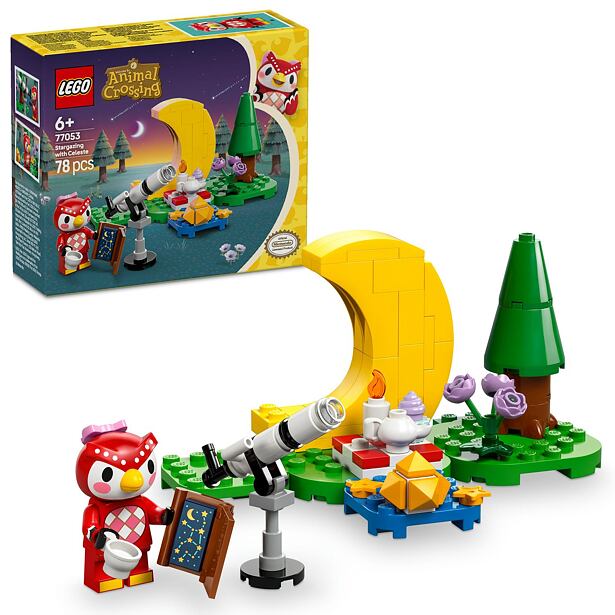 LEGO® Animal Crossing™ 77053 Pozorovanie hviezd s Celeste