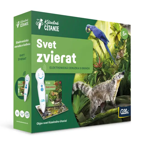 Albi Kúzelné čítanie Svet zvierat + ceruzka 1.0 SK