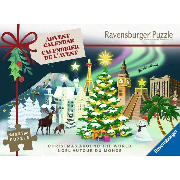 Ravensburger Adventní kalendář Minipuzzle
