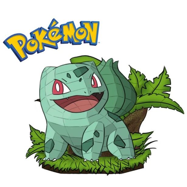 Spin Master FDP Pokémon Bulbasaur 3D Puzzle