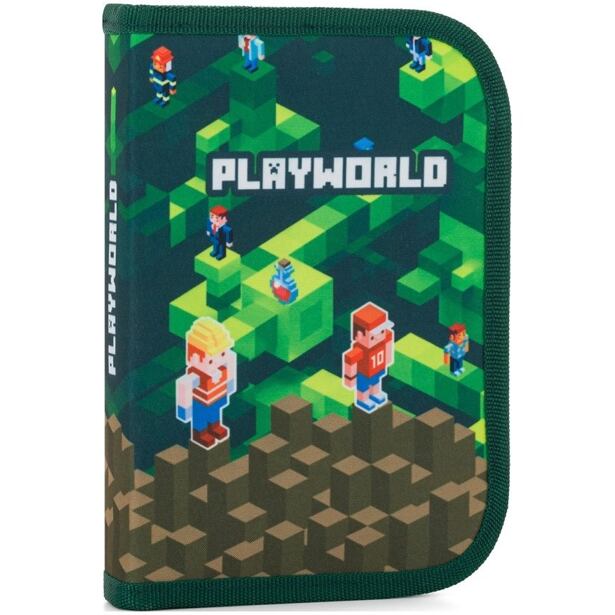 Oxybag Penál 1 p. 2 chlopne, prázdny -  Playworld