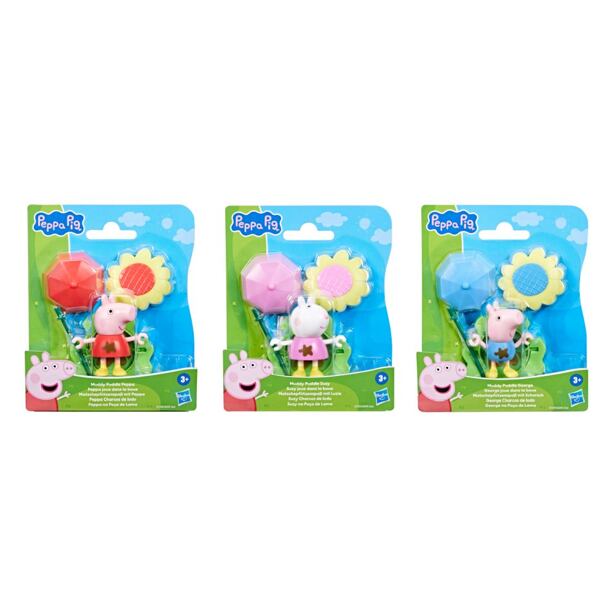 Hasbro Prasátko Peppa Pig zábava v louži a blátě, figurka, více druhů