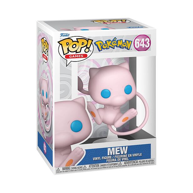 Funko POP Games: Pokemon S9 - Mew(EMEA)
