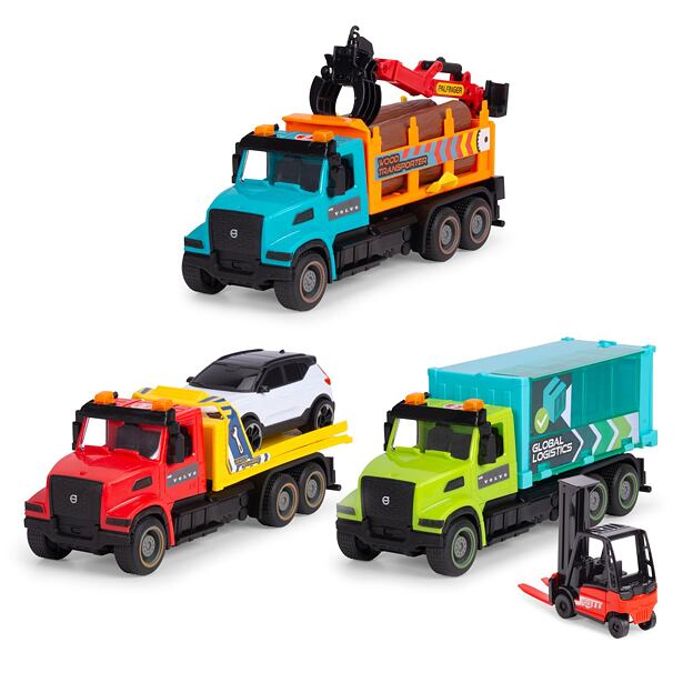 Dickie Nákladné auto Volvo VDH 300 AF, 22 cm, 3 druhy