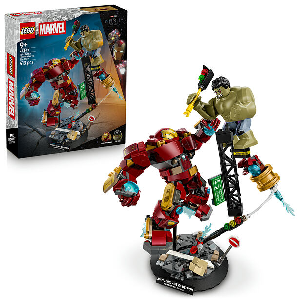 LEGO® | Marvel 76343 Epický súboj: Hulkbuster vs. Hulk