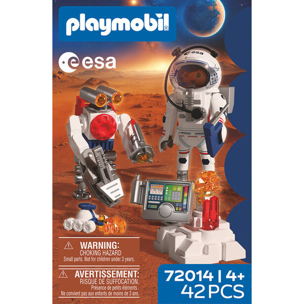 Playmobil ESA: Astronaut s robotom