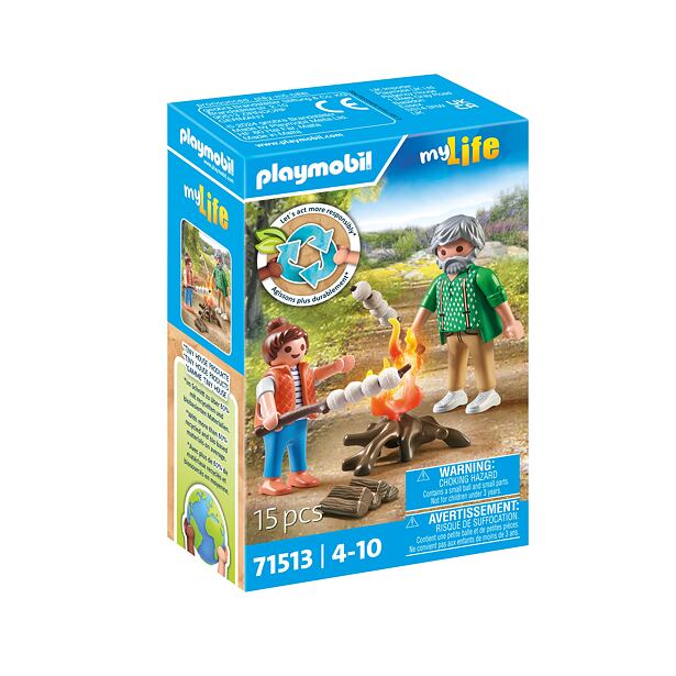 Playmobil Táborák s marshmallows