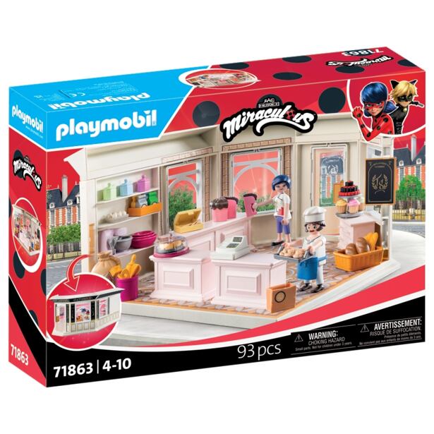 Playmobil Čarovná Lienka a Čierny kocúr: Francúzska pekáreň