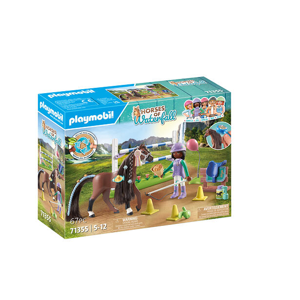Playmobil Zoe & Blaze s turnajovým hřištem