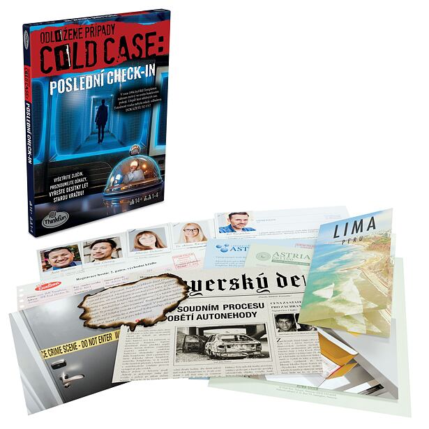 ThinkFun Odložené případy: Poslední check-in