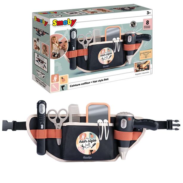 Set de coafură Smoby cu uscător de păr - curea