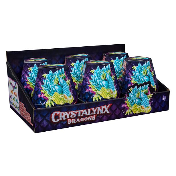 CrystaLynx Ohybný draci 22 cm
