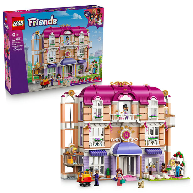 LEGO® Friends 42704 Grand Hotel v mestečku Heartlake