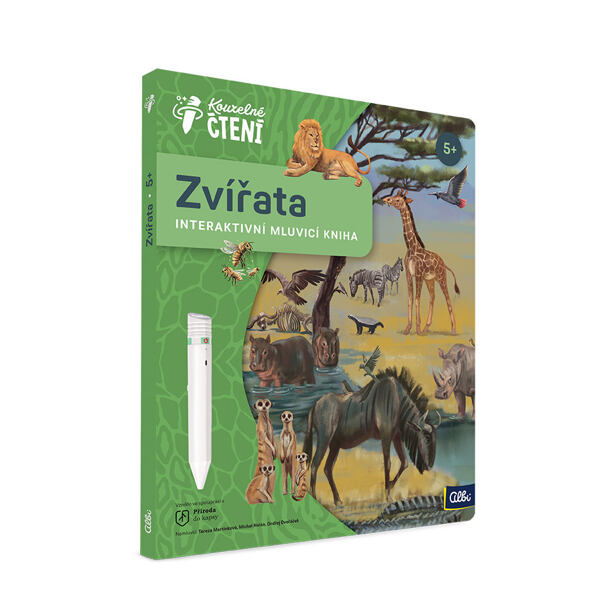 Albi Kouzelné čtení Kniha Zvířata