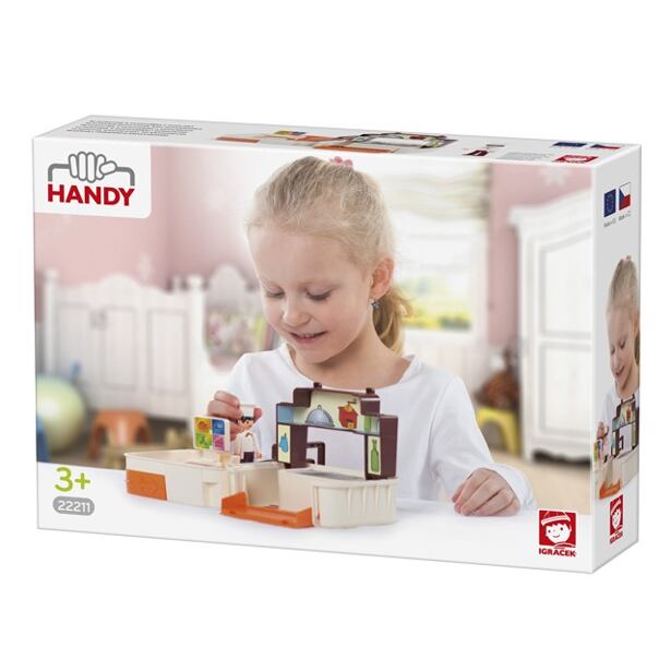 Efko Igráček Handy Kitchen mit Koch und Zubehör