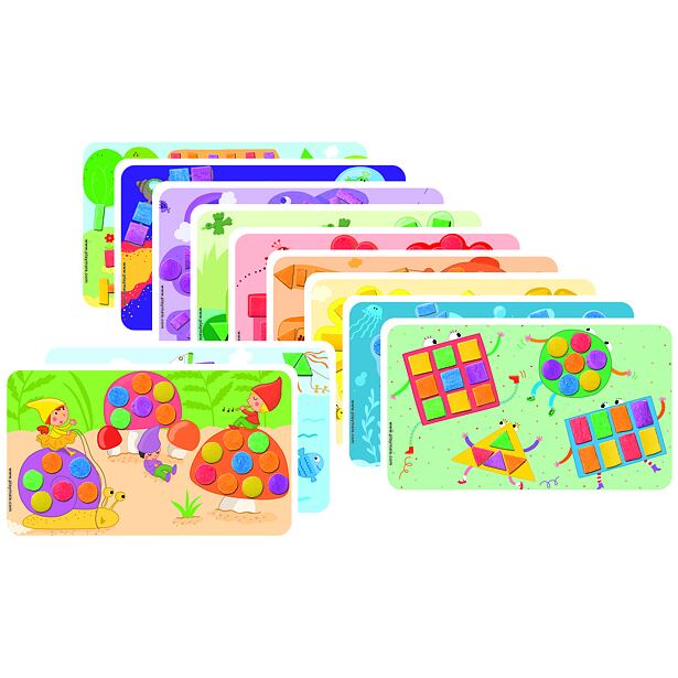PlayMais Fun to Learn Farby a tvary 550ks