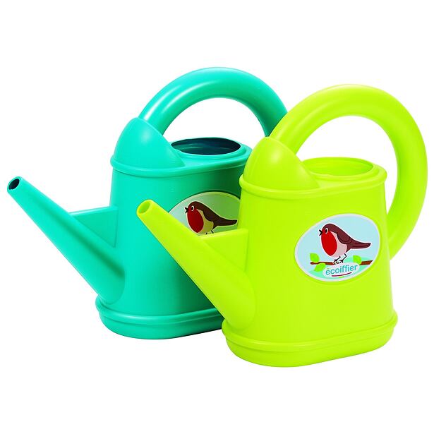 Ecoiffier Kanvička malá motív vtáčika 18 cm, 2 druhy