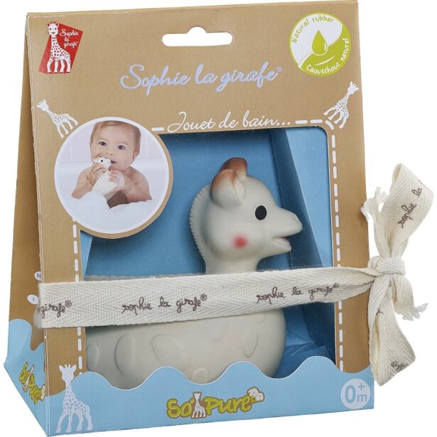 Vulli So'Pure Hračka do vany žirafa Sophie 