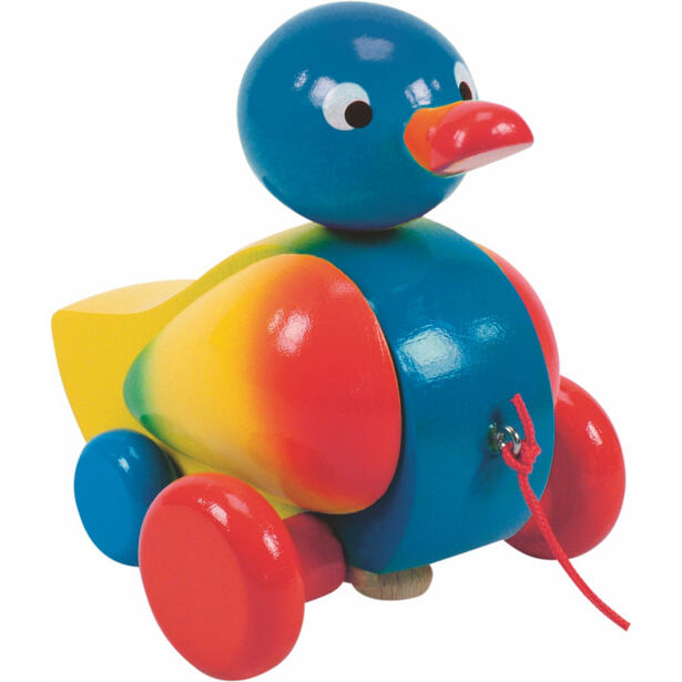 Woody Ťahacia kačica klapacia, modrá