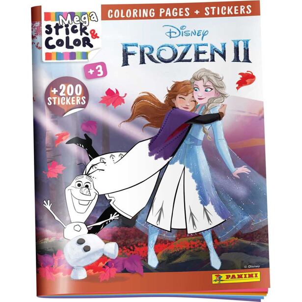 Panini Ľadové Kráľovstvo - Movie 2 - Mega Stick&Color